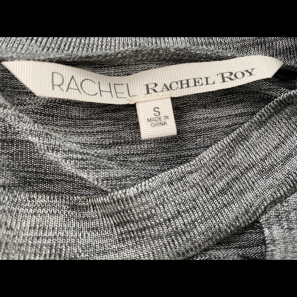 Rachel Roy silver/gray shirt - Picture 2 of 4